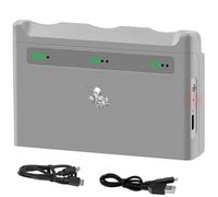 Chargeur de Batterie, hub de Chargement USB 2/3 Voies, Compatible avec DJI Neo, boîtier de Chargement Rapide, Batterie Portable, Compatible avec DJI Neo, Accessoires for Drones(Three-Ways)