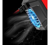 Chargeur de batterie intelligent 12 V 6 A pour batteries plomb-acide, AGM, gel, cellules humides et LiFePO4, entretien par impulsion avec démarrage automatique et mode AGM 14,6 V