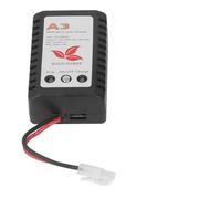 Chargeur de Batterie Intelligent 20 W avec indicateur LED Compatible avec Les Batteries NiMH et NiCd 6 V 7,2 V 8,4 V et 9,6 V, entrée AC 110-240 V avec Prise UE et boîtier en