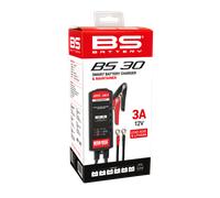 BS-Battery Chargeur de batterie intelligent BS30 - 12V 3A acide lithium pour moto