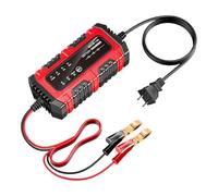 Chargeur de batterie intelligent - Mainteneur automatique 6 V/12 V 1,5 A, dispositif de charge pour réparation de maintien, alimentation électrique pour voiture et moto | chargeur multifonctionnel p