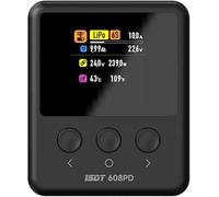 Chargeur de Batterie ISDT 608PD Lipo DC 6S/240W/10A USB C 100W/5A pour Batteries RC Chargeur d'équilibrage pour Batteries Life/Lilon/LiPo/LiHV (1-6S), NiMH (1-16S), Pb (1-12S)