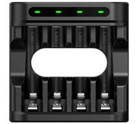 Xtar L4-The 4 slots Type-C 1.5V Li-ion and 1.2V Ni-MH AA/AAA charger