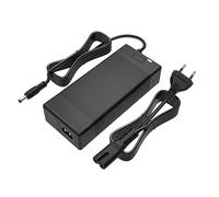 Chargeur de Batterie Li - ION 42V2a Compatible avec Batterie au Lithium 36V | Connecteur DC 5,5 x 2,1 mm,Accessoire de Rechange Noir pour Équipements Électriques Domestiques,Chargeur Rapide Universel