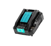 Chargeur de Batterie Li-ION DC18RC 3A, Compatible avec Makita 18V 14.4V BL1860B,BL1850B,BL1840,BL1830,BL1820,BL1415,BL1440, Chargeur for Outils électriques(EU)