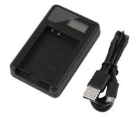 Chargeur de batterie Li42B et câble USB pour Olympus FE-150, FE-160, FE-190, FE-20, FE-220, FE-230, FE-240, FE-250, FE-280, FE-290, FE-300, FE-3000, FE-3010