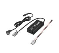 Chargeur de batterie LiFePO4 29,2 V 20 A - 3 niveaux - Automatique - Chargeur de batterie au lithium intelligent LiFePO4 - Convient pour batterie au lithium 24 V (25,6 V) avec protection complète