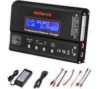 Chargeur de batterie Lipo 80 W, 6 A pour voiture télécommandée | Charge rapide, charge cyclique, stockage de mémoire