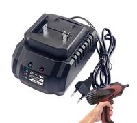 Chargeur De Batterie Lithium-ION 21V-Intelligent Chargeur Rapide pour Outils Électriques avec Porte-clé Humanisé | Charger Puissant pour Les Machines De Forage, Angle Grinder, Schra