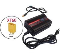 chargeur de batterie lithium-ion 50,4V, courant de sortie 5A, plusieurs fonctions de protection, XT60, EU-220V