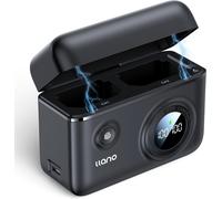 Chargeur de Batterie LP-E10 Rapide 18 W avec 2 USB-C pour Canon EOS Rebel T7 T6 T5 T3 T100 Kiss X50 X70 EOS 1100D 1200D 1300D 2000D avec Affichage Intelligent et Couvercle à Pression magnétique