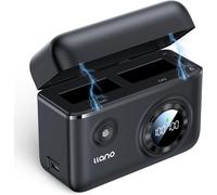 Chargeur De Batterie Lp-E8 Rapide 18 W Avec 2 Usb-C Pour Canon Eos 600D 700D 650D 550D Rebel T2I T3I T4I T5I Kiss X4 X5 X6I X7I Dslr Battery Avec Affichage Intelligent