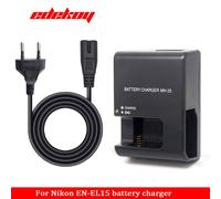 Chargeur de batterie MH-25 Appareil photo pour Nikon MH-25 laissée 25 successifs 25a EN-EL15 EN EL15a ENEL15c V1 Dfemelle D610 D7100 Dplaquing D7000 D800 - Type EU