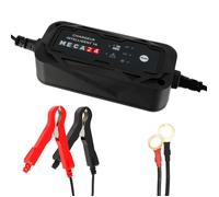Chargeur de Batterie Moto - quad - tracteur - tondeuse - Maintien de Charge 6V/12V - Cordon et pince fourni - Automatique