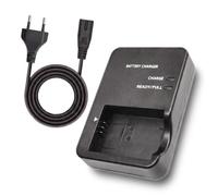 Chargeur de Batterie NB-13L CB-2LH pour Canon PowerShot G7 X Mark II, G5 X | Indicateur LED Intelligent, Boîtier en ABS, Câble Secteur Europe EU, Tension Universelle, Protection Contre la Surcharge