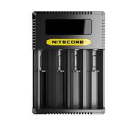 NiteCore CI4 Chargeur de piles rondes Li-ion, NiCd, NiMH 10440, 14500, 14650, 16500, 16340, 16650, 17350, 17500, 17650, 17670