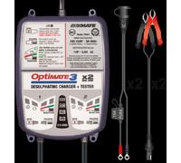 Chargeur de batterie OptiMATE 3 Dual Bank 2x 7 niveaux, 12V, 0.8A STD/AGM/Gel