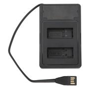 Chargeur de batterie pour appareil photo, double emplacement de chargement, ecran LCD, entree USB Type-C avec cable pour GoPro Hero9