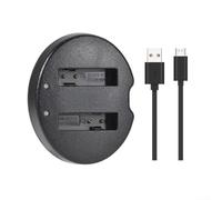 Chargeur de batterie pour appareil photo Panasonic FX8 et FX9 - Charge rapide, design portable compact, construction en matériau ABS, compatible avec les appareils photo numériques FX8/FX9 Series