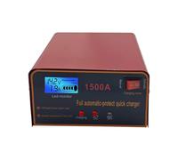 Chargeur De Batterie pour Automobiles - Chargeur Batterie Moto | Charge Rapide Portable avec Protection de Sécurité pour Camping-Car Tracteur Bateau Camion Tondeuse Auto et