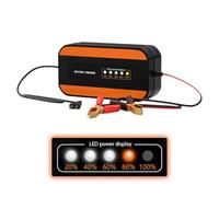 Chargeur de Batterie pour Camion - Chargeur de Maintien 12V pour Véhicules - Outil De Charge Intelligent À Faible Courant | pour Voiture Quad Camion Tondeuse Moto Véhicules Camping-Car SUV