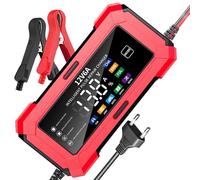 Chargeur de batterie pour camion - Chargeur goutte à goutte pour batterie de moto de 12 V, mainteneur avec arrêt automatique pour l'entretien quotidien des voitures et des bateaux