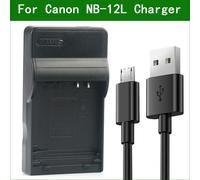 Chargeur de batterie pour Canon NB-2L NB-4L NB-5L NB-6L NB-6LH NB-8L NB-11L NB-11LH NB-13L BP-808 - Type NB-12L