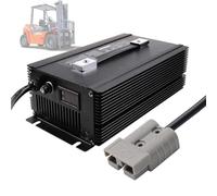 Chargeur de Batterie pour Chariot élévateur 12 V/24 V/36 V/48 V/60 V/72 V, Batteries Plomb-Acide Haute Puissance avec Prise Anderson et Fonction de Protection Intelligente, 12 V 50