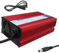 Chargeur De Batterie pour Chariot élévateur 36 V 10 A, Chargeur d'entretien Intelligent, Adapté à La Charge De Batteries Au Plomb 36 V avec Prise Ronde à 3 Broches., Plug B