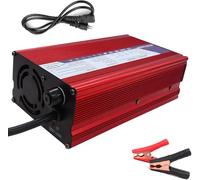 Chargeur De Batterie pour Chariot élévateur 36 V 10 A, Chargeur d'entretien Intelligent, Adapté à La Charge De Batteries Au Plomb 36 V avec Prise Ronde à 3 Broches., Plug I