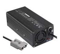 Chargeur de Batterie pour Chariot élévateur Chargeurs intelligents 12 V/24 V/36 V/48 V/60 V/72 V avec Connexion Anderson pour la Charge des Batteries au Plomb-Acide,48v 6a Black,Anderson 120A