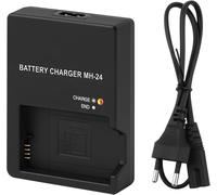 Chargeur de Batterie pour EN-EL14 EN-EL14A,Chargeur Smart LED Compatible pour Nikon D3100 D3200 D3300 D3400 D3500 D5100 D5200 D5300 D5500 D5600 P7000 P71000 P7700