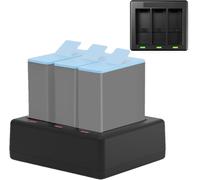 Chargeur De Batterie Pour Gopro Hero 13 Noir, Étui De Charge Rapide, Accessoire Pour Gopro Hero 13, Chargeur De Batterie Triple Fente, Compatible Avec La Batterie D'Origine De Go Pro Hero 13[Z854]