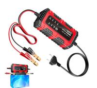 Chargeur De Batterie Pour Moto,Charge Automatique 6V/12V Et Entretien - Chargeur D'Appoint Pour Batterie De Voiture - Pour Golf Cart, Bateau, Camion, Tondeuse À Gazon, Moto