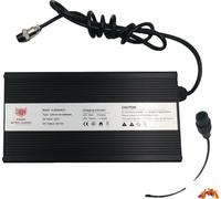 Chargeur de batterie pour scooter électrique, sortie 84V, charge rapide 5A, indicateur LED, Pour Wolf King GTR
