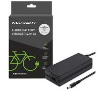 Chargeur de batterie pour vélo électrique Qoltec 50760 36 V 42 V 2 A 5,5 x 2,1