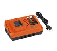 Chargeur de Batterie Powerplus Dual Power 4 A POWDP9051 - pour Batteries de 20 V et 2x20 V - Outils de Bricolage sans Fil de 20 V et 40 V - Plateforme de Batterie