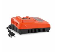 Chargeur de Batterie Powerplus Dual Power 4 A POWDP9051 - pour Batteries de 20 V et 2x20 V - Outils de Bricolage sans Fil de 20 V et 40 V - Plateforme de Batterie