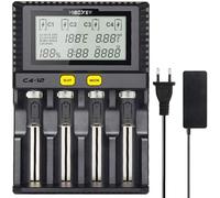 Chargeur De Batterie Rapide 3 A - Charge Rapide - Aa Aaa D 26650 18490 18350 18500 Rcr123 - Li-Ion/Imr/Inr/Icr/Ni-Mh/Ni-Cd - Écran Lcd - Contrôle Intelligent De La Température¿[Z2052]