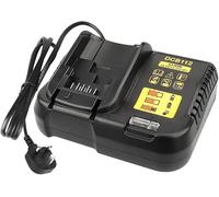 Chargeur de batterie rapide 3A compatible avec les batteries DEWALT 12V/18V DCB120 DCB127 DCB180 DCB181 DCB182 DCB184 DCB200, remplacement pour chargeur DCB101 DCB105 DCB115