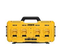 Chargeur de batterie rapide DEWALT DCB104 12V-20V 4 ports compatible FlexVolt