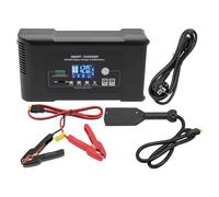 Chargeur de batterie rectangulaire pour voiture 36 V - 18 A pour batteries plomb-acide 36 V - Rectangulaire - Compatible avec EZ-GO, Club-Car, statut LED, charge sûre à 7 niveaux