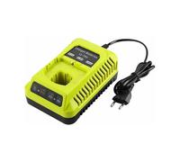 Chargeur de batterie Ryobi avec indicateur LED, chargeur rapide et intelligent pour batteries Lithium NiCd NiMh, 12-18 V, protection contre les