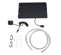 Chargeur de batterie solaire avec cellules monocristallines à haut taux de conversion, kit de panneau solaire écologique, résistant au vent et à