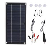 Chargeur De Batterie Solaire De Voiture - Kit De Charge D'entretien De Panneau Solaire, Chargeur Solaire De Batterie De Voiture | Mainteneur De Batterie Solaire Étanche 12v/24v, Outil De Charge Multif