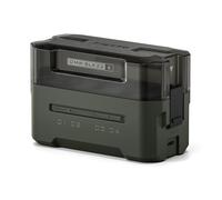 Chargeur de Batterie Tilta DMW-BLK22 | Chargez 4 Batteries avec Charge Rapide USB-C PD 45 W | Compatible avec Lumix DC-S5, S5II, S5IIX, S5M2, S5M2X, S1RII, GH6, GH6L, GH5II, G9M2 TBC-BLK22-GN