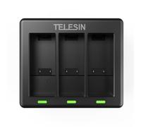 Chargeur de Batterie Triple Canal Gp-Bcg-902 pour Hero 9 Chargeur de Batterie Noir 3 Canaux pour Hero 9