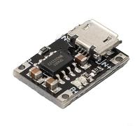 Chargeur de batterie USB 1S pour Lipo pour cellules de 3,7 V avec régulation de sortie de 4,2 V et initiation automatique de la recharge inférieure à 4,05 V