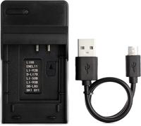 Chargeur de batterie USB 4.2V pour Olympus D-700,D-705,D-710,D-715,D-745,FE-4020,FE-4040,FE-5040,VG-110,VG-120,VG-130,VG-140,VG-145,VG-150,VG-160,X-940,X-990 et plus