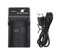 Chargeur de batterie USB compatible avec Panasonic S001E CGA-S001A/1B CGA-S001E CGA-S001E/1B CGR-S001 DMW-BCA7, Boitier Chargeur